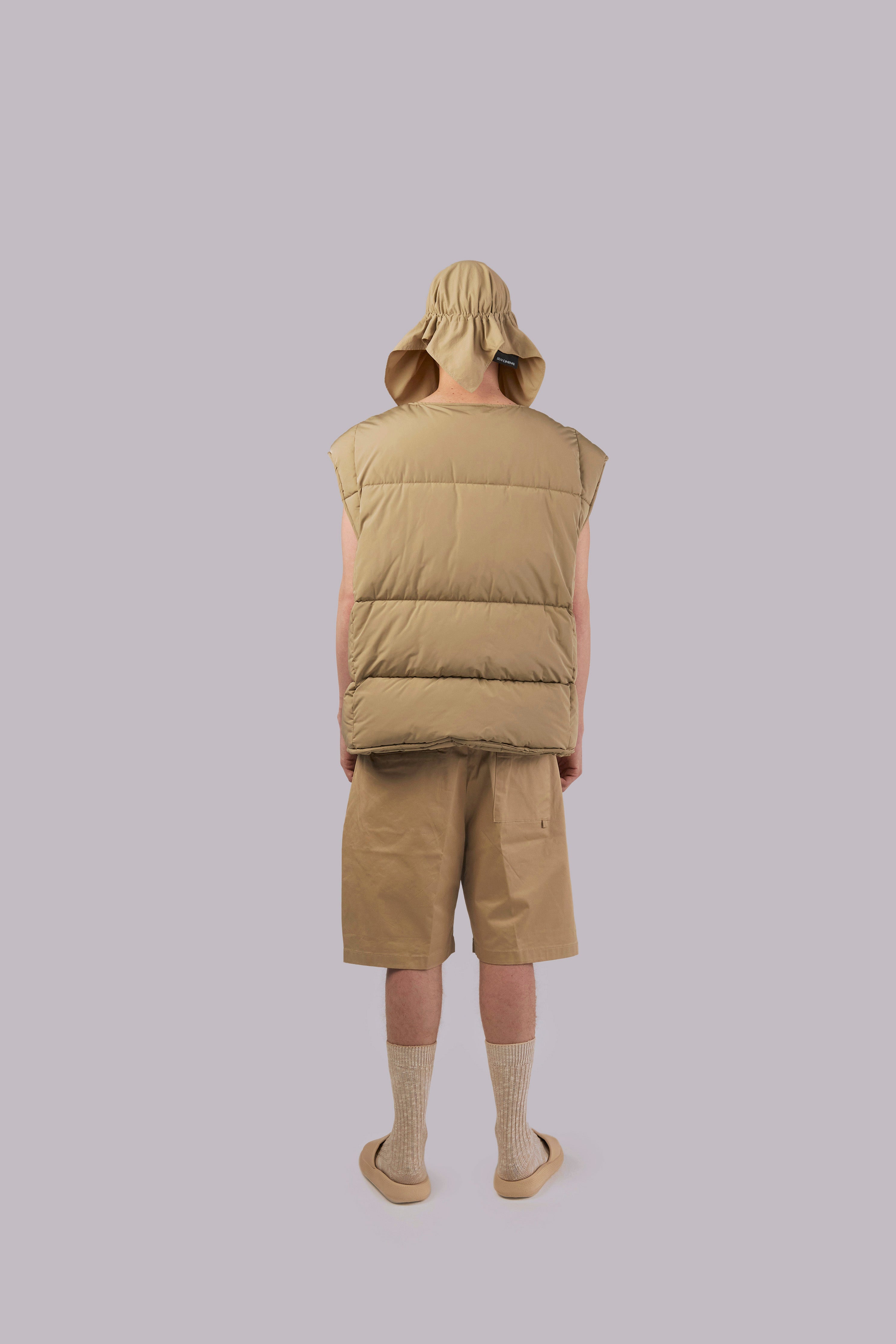 LE COVER - short - beige